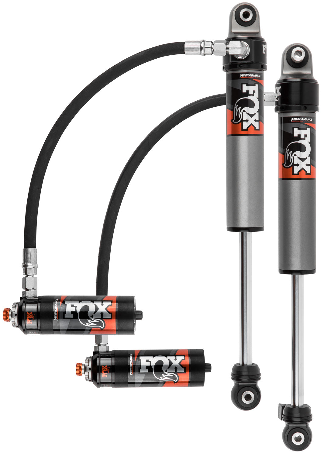 FOX Offroad Shocks Performance Elite Series 2.5 Reservoir Shock Pair for Jeep Wrangler and Gladiator - Adjustable