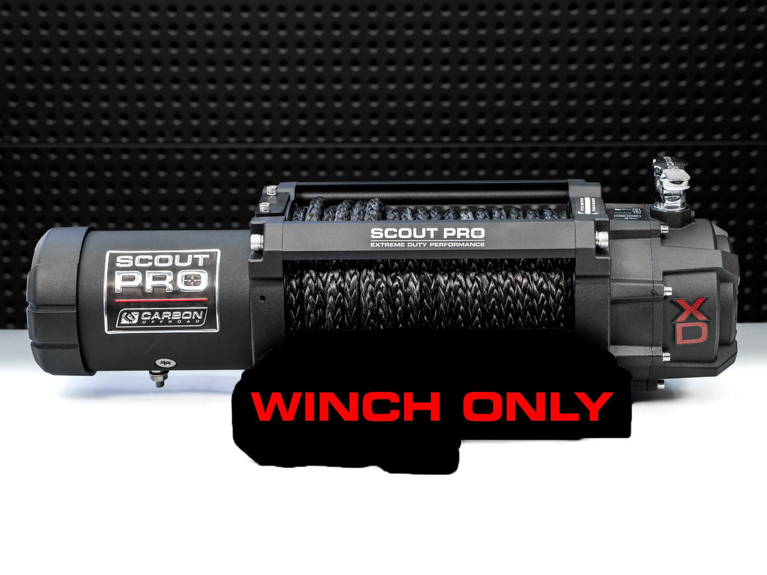 Carbon Scout Pro - 10000lb Winch V3 - Winch Only by Carbon Offroad USA | KOVA Offroad