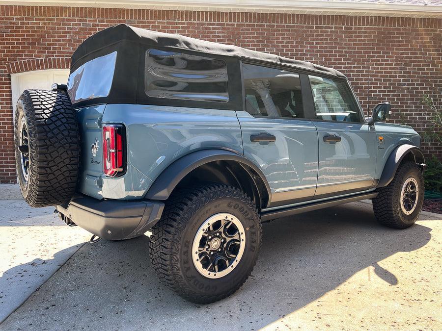 Smoked Sidemarker Overlays (Front and Rear) - 2021+ Bronco (w/ LED Taillights)