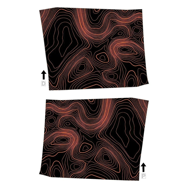 Topographic REAR Door Armrest Panel Protection - 2025+ 4Runner