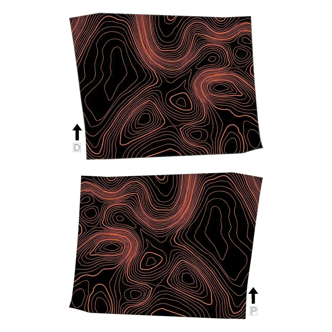 Topographic Glovebox Panel Protection - 2024+ Land Cruiser