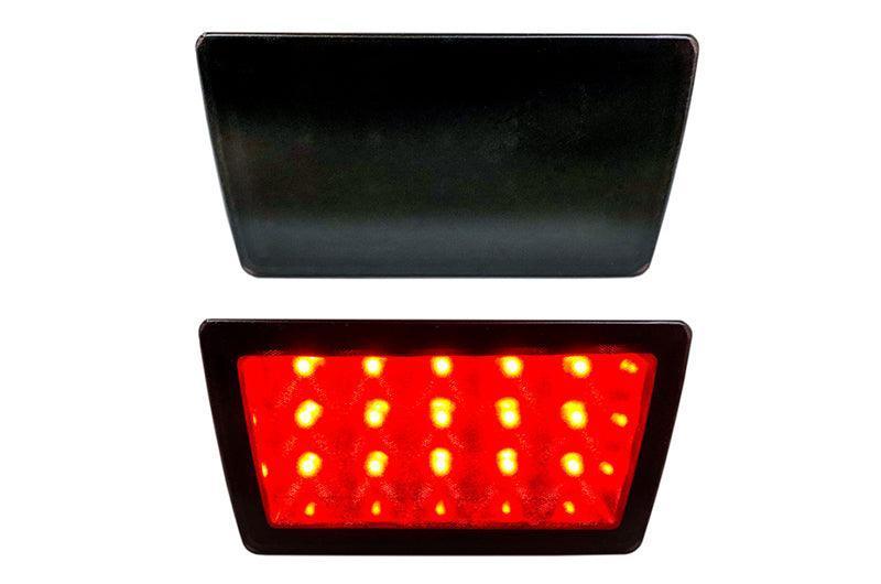 Special Edition Dark Smoke Stealth F1 / Rear Fog Light Overlay fits 2015-2022 Subaru WRX / STI