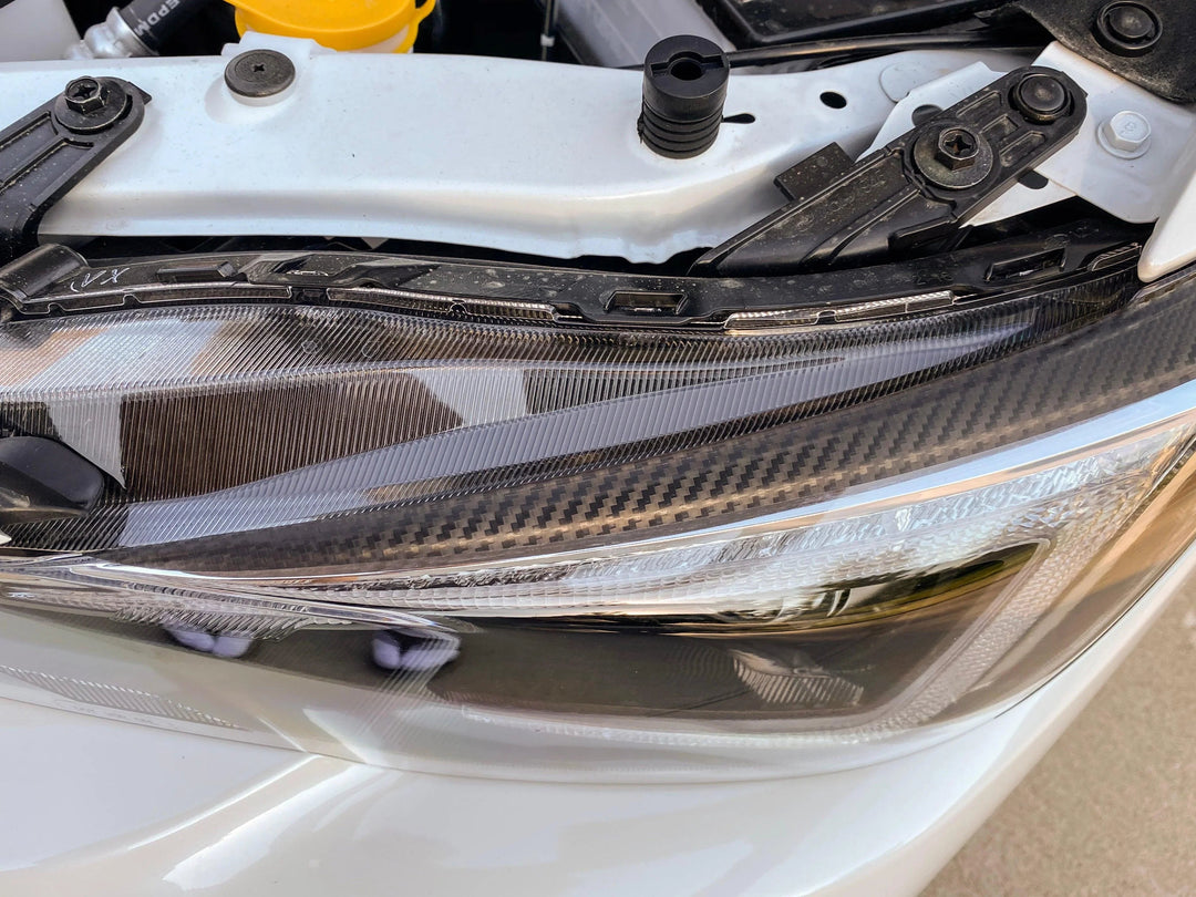 Special Edition Dark Smoke Stealth Headlight Overlays - 2015-2020 WRX / STI
