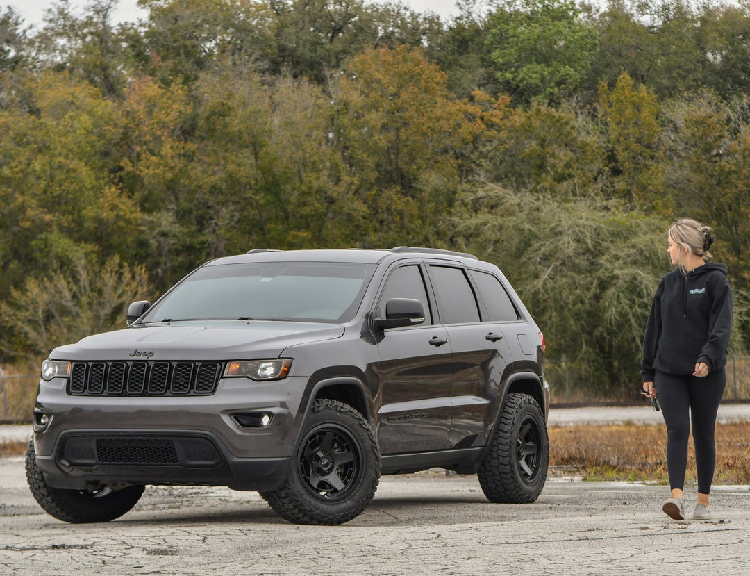 Overland Sector Atlas 17x9 -12 5x114.3/5x127mm 71.5mm Satin Black by Overland Sector | KOVA Offroad