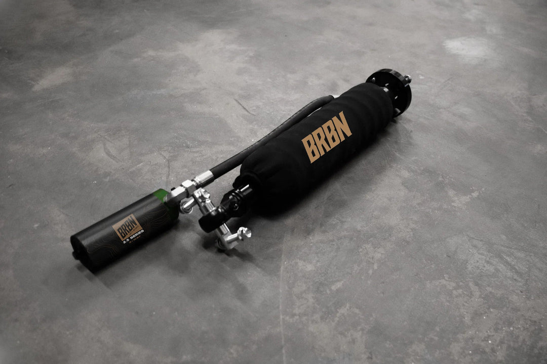 Neoprene 22" Coilover Covers for 2.5–3.0" Rear (Pair) by BRBN Offroad | KOVA Offroad