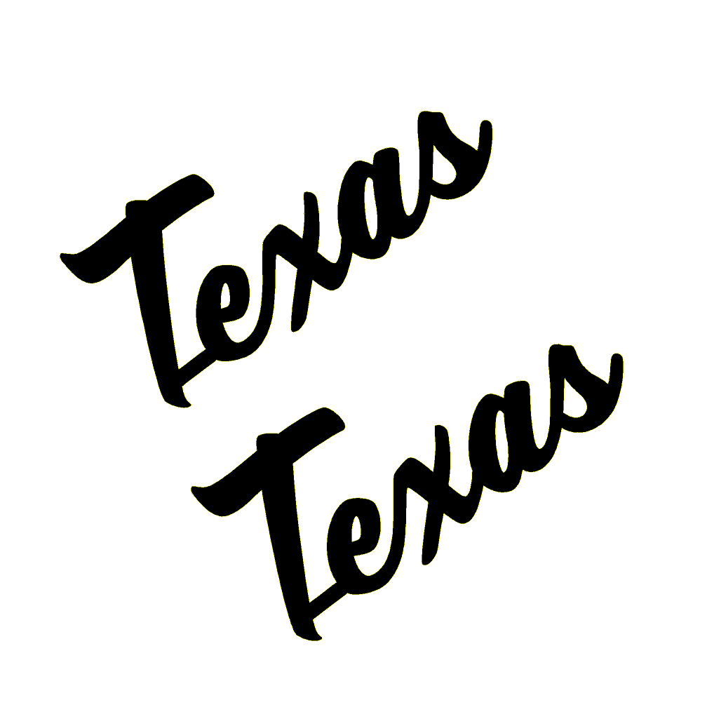 Cursive Fender Emblems (Moab, Texas, Lucky, Florida) - Universal