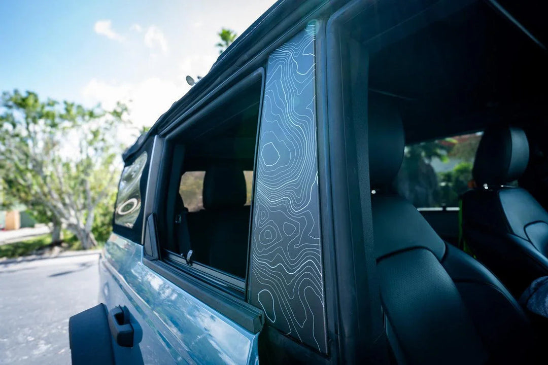 Topo B Pillar Protection Kit - 2021+ Bronco