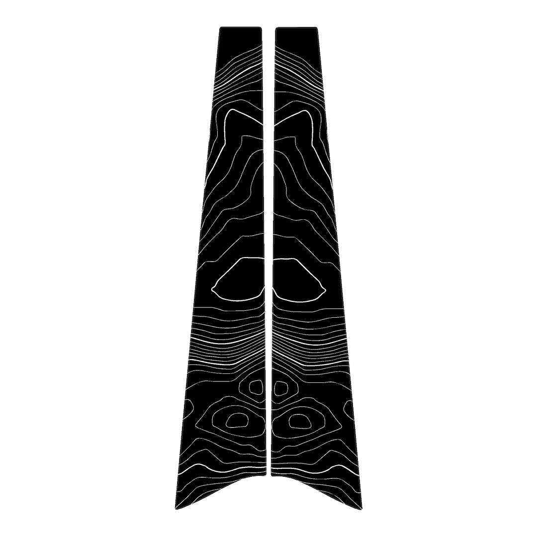 Topo B Pillar Protection Kit - 2021+ Bronco