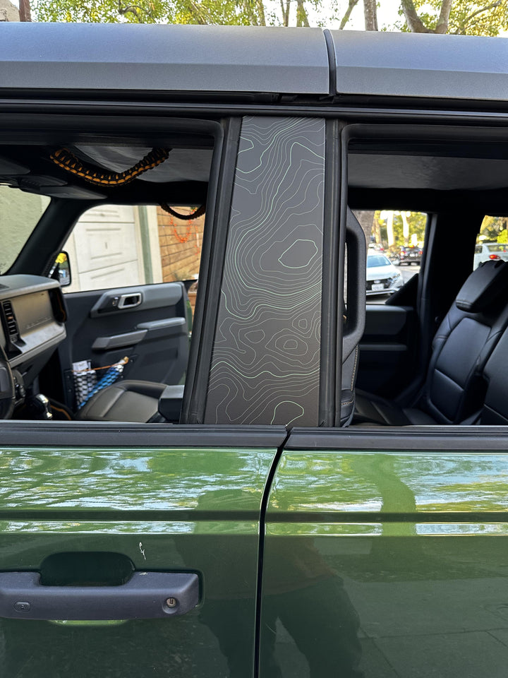 Topo B Pillar Protection Kit - 2021+ Bronco