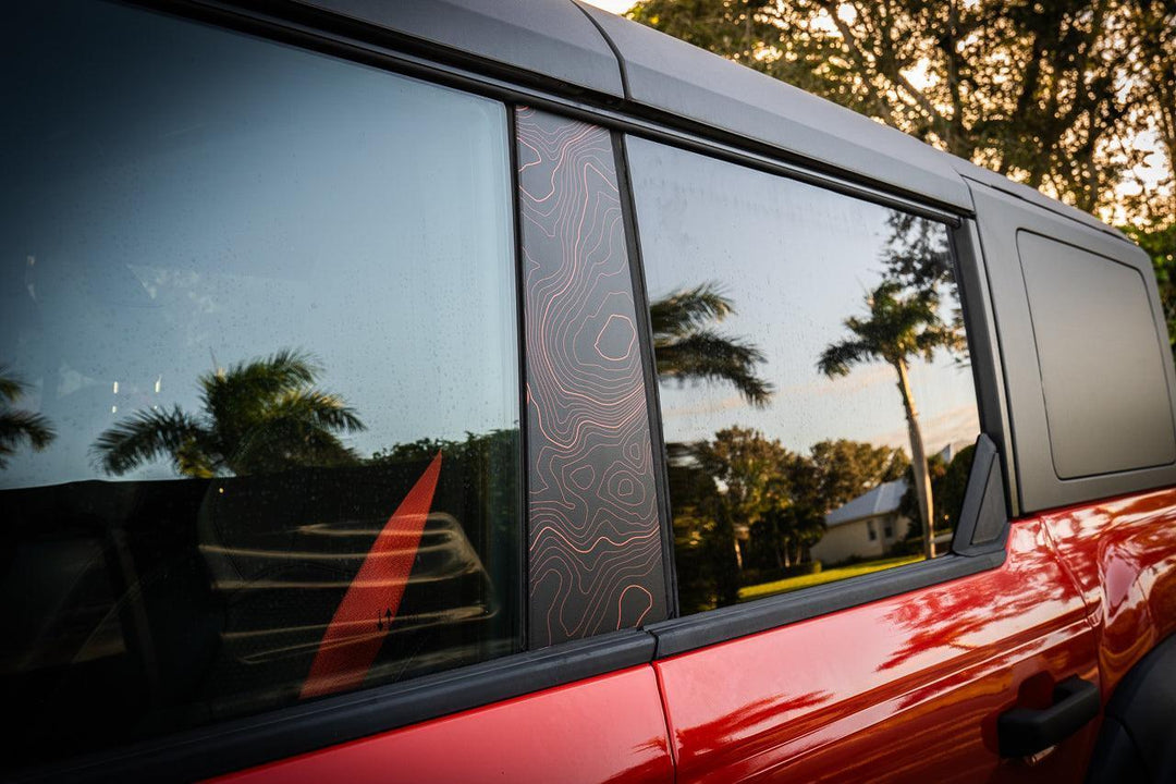 Topo B Pillar Protection Kit - 2021+ Bronco