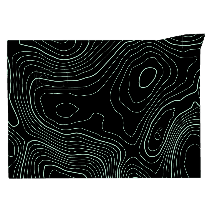 Topo Glovebox Overlay Kit (Printed Series) - 2021+ Bronco