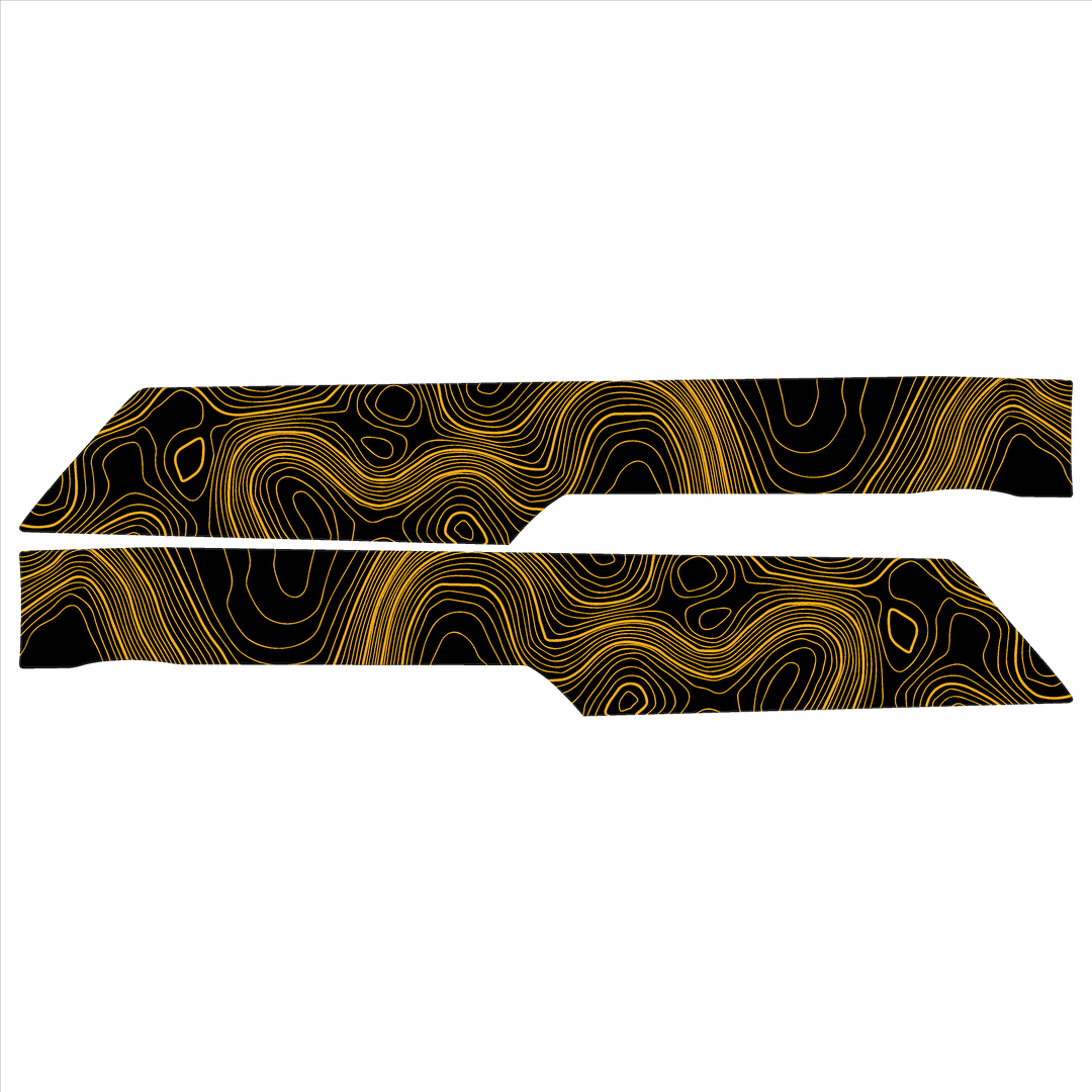 Topo Understeering Panel Overlay (Printed Series) - 2023+ Bronco (Type B)