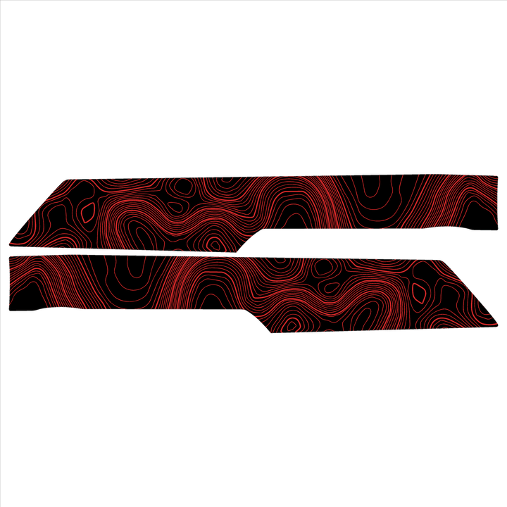 Topo Understeering Panel Overlay (Printed Series) - 2021-2022 Bronco (Type A)