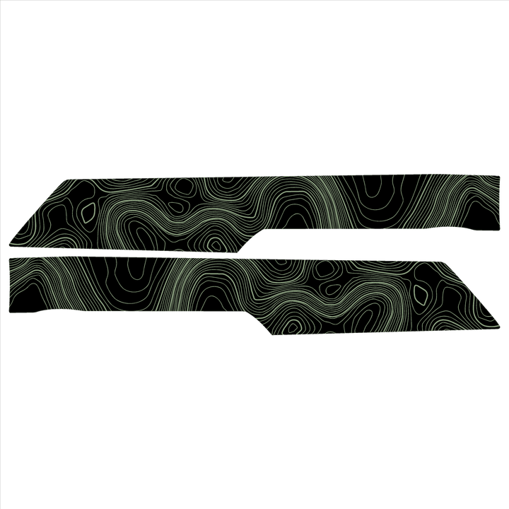 Topo Understeering Panel Overlay (Printed Series) - 2023+ Bronco (Type B)