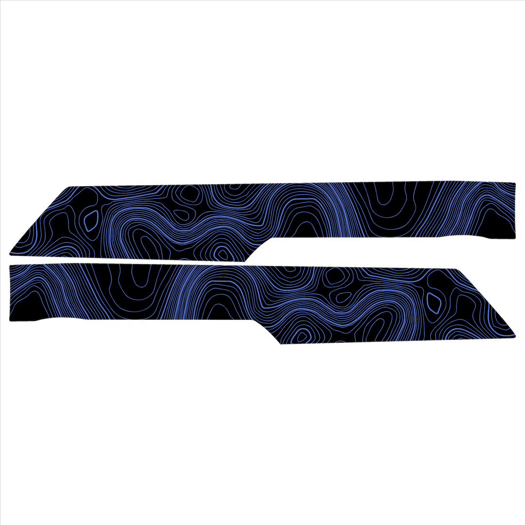 Topo Understeering Panel Overlay (Printed Series) - 2023+ Bronco (Type B)