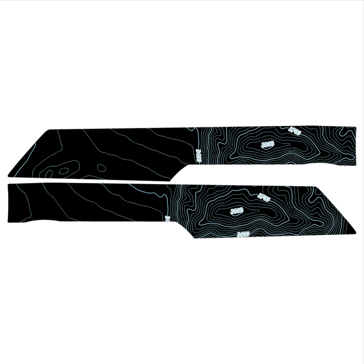 Topo Understeering Panel Overlay (Printed Series) - 2021-2022 Bronco (Type A)