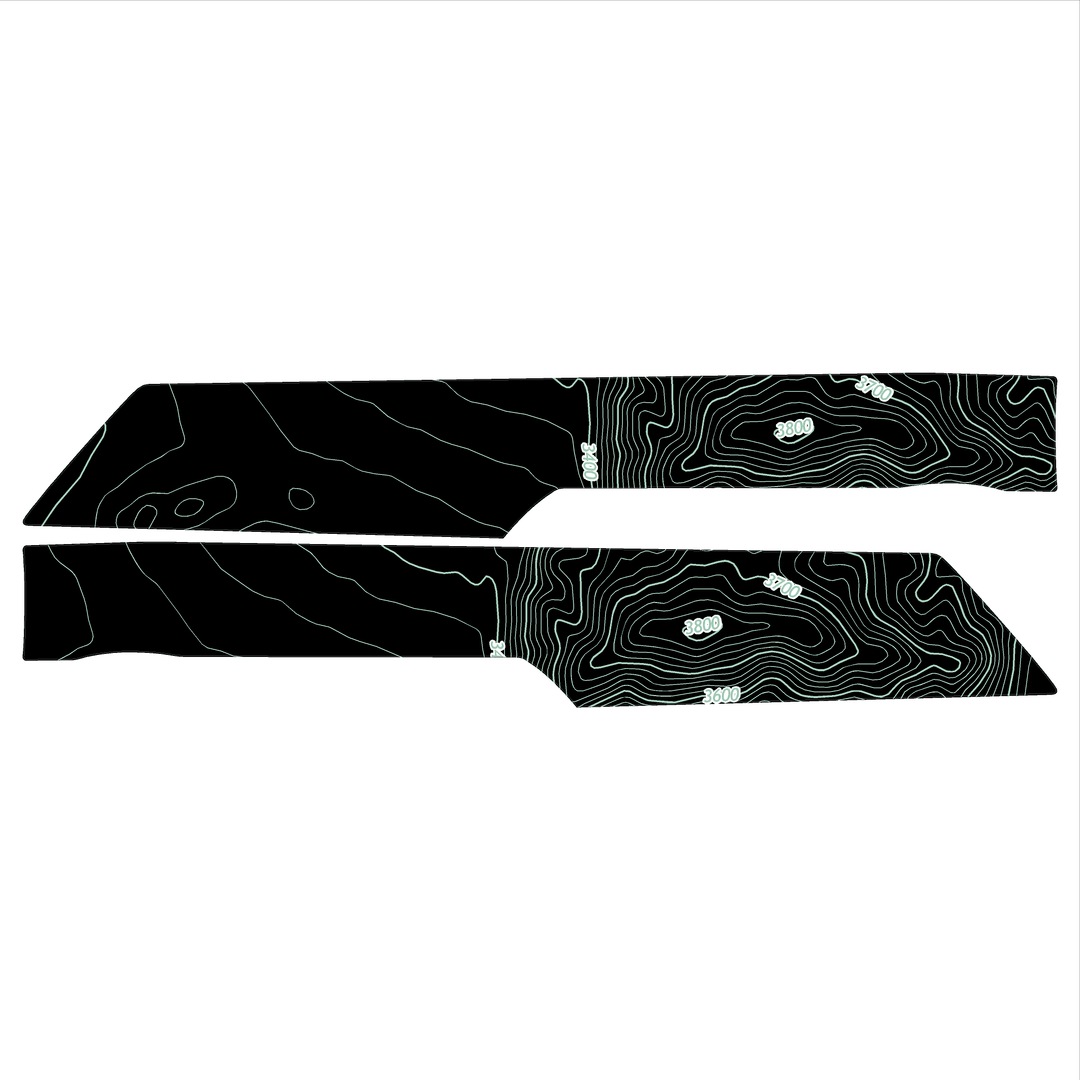 Topo Understeering Panel Overlay (Printed Series) - 2021-2022 Bronco (Type A)