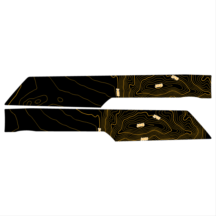 Topo Understeering Panel Overlay (Printed Series) - 2021-2022 Bronco (Type A)