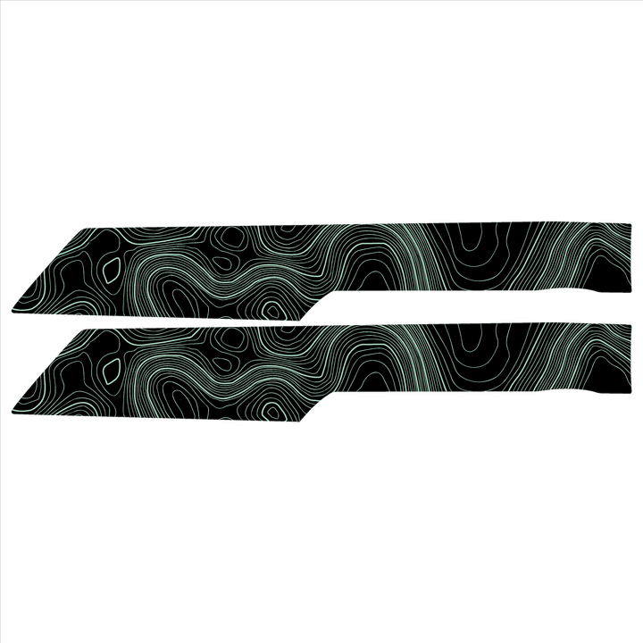 Topo Understeering Panel Overlay (Printed Series) - 2023+ Bronco (Type B)