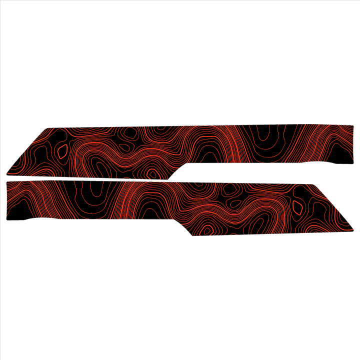 Topo Understeering Panel Overlay (Printed Series) - 2023+ Bronco (Type B)