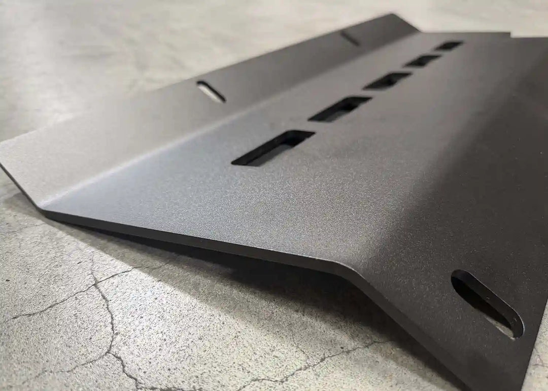 Toyota Tacoma (2005-2023) Aluminum Connector Skid Plate by Backwoods Adventure Mods | KOVA Offroad