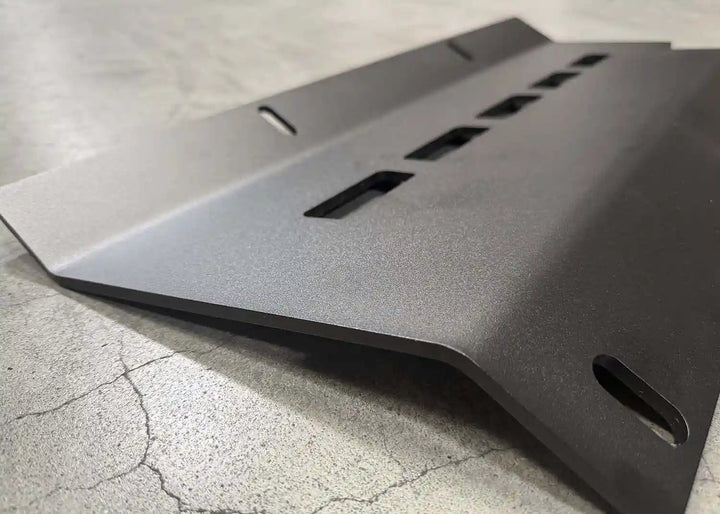 Toyota Tacoma (2005-2023) Aluminum Connector Skid Plate by Backwoods Adventure Mods | KOVA Offroad