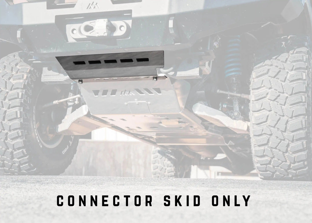 Toyota Tacoma (2005-2023) Aluminum Connector Skid Plate by Backwoods Adventure Mods | KOVA Offroad
