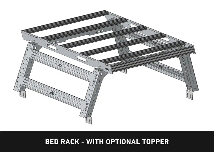 Toyota Tacoma Bed Rack - DRIFTR Topper (Add-on) by Backwoods Adventure Mods | KOVA Offroad