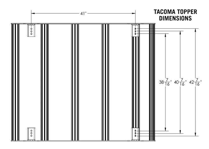 Toyota Tacoma Bed Rack - DRIFTR Topper (Add-on) by Backwoods Adventure Mods | KOVA Offroad