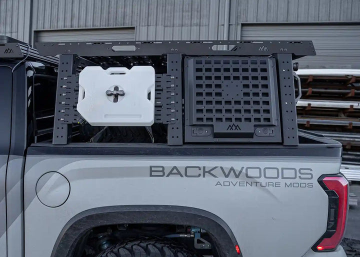 Overland Bed Rack Storage Box - Toyota Tundra by Backwoods Adventure Mods | KOVA Offroad