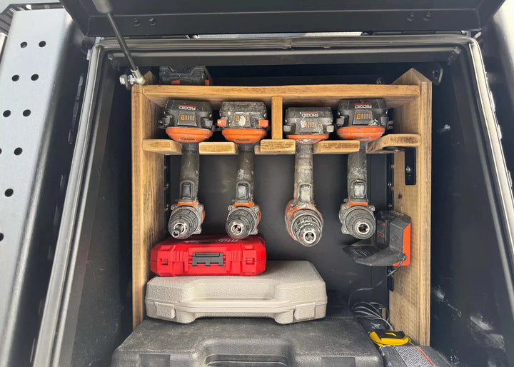 Overland Bed Rack Storage Box - Toyota Tundra by Backwoods Adventure Mods | KOVA Offroad