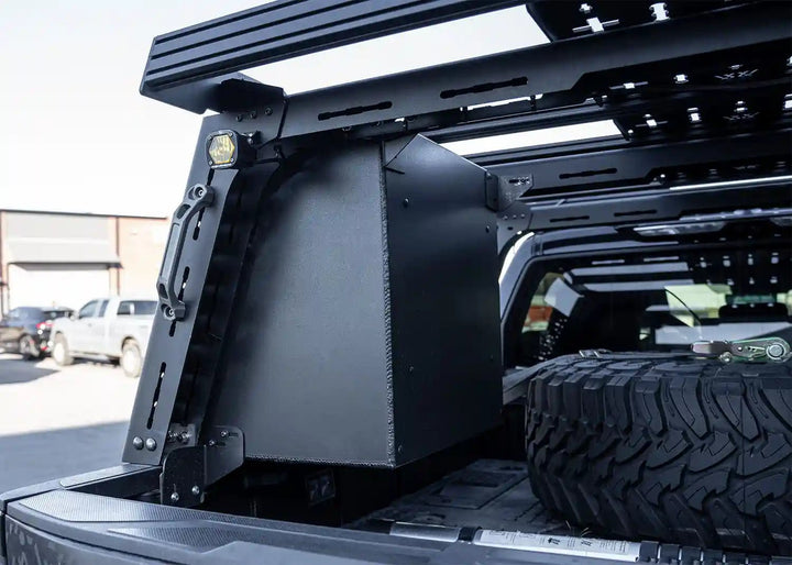 Overland Bed Rack Storage Box - Toyota Tundra by Backwoods Adventure Mods | KOVA Offroad