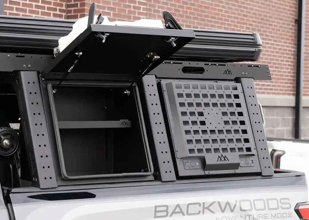 Overland Bed Rack Storage Box - Toyota Tundra by Backwoods Adventure Mods | KOVA Offroad