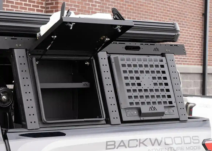 Overland Bed Rack Storage Box - Toyota Tundra by Backwoods Adventure Mods | KOVA Offroad