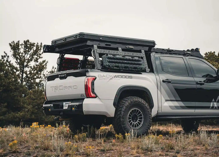 Toyota Tundra Bed Rack - Full Height by Backwoods Adventure Mods | KOVA Offroad