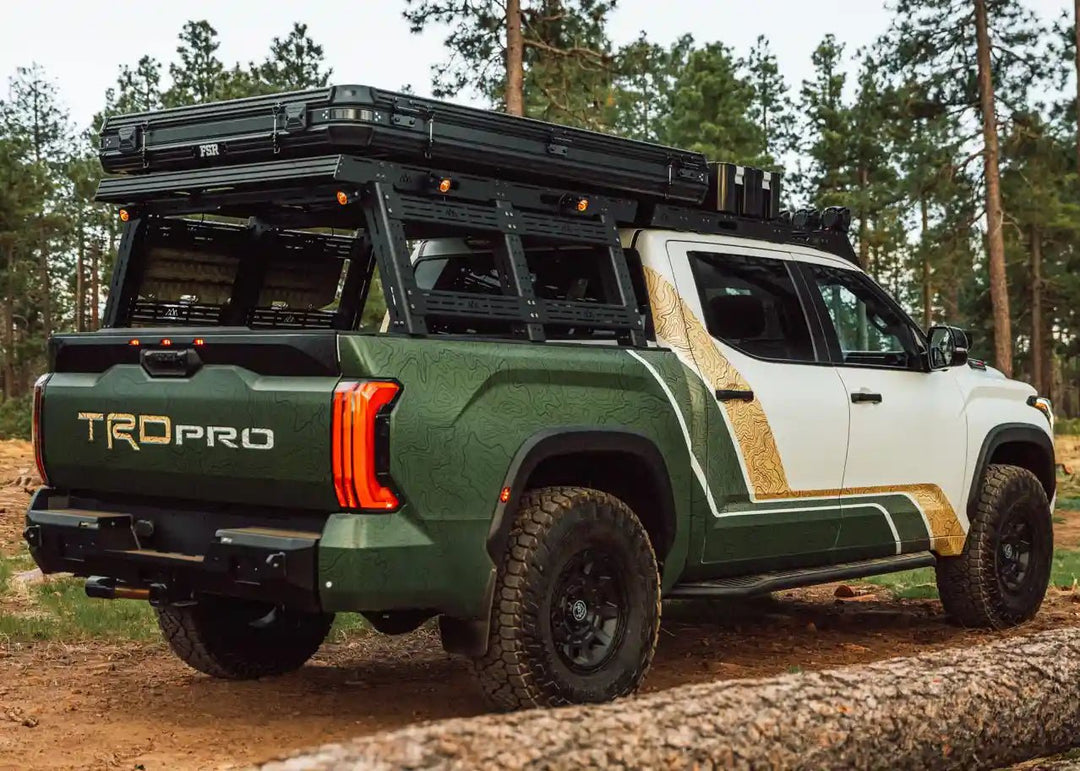 Toyota Tundra Bed Rack - Full Height by Backwoods Adventure Mods | KOVA Offroad