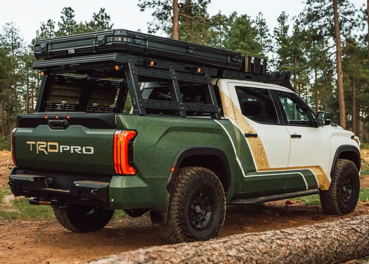 Toyota Tundra Bed Rack - Full Height by Backwoods Adventure Mods | KOVA Offroad