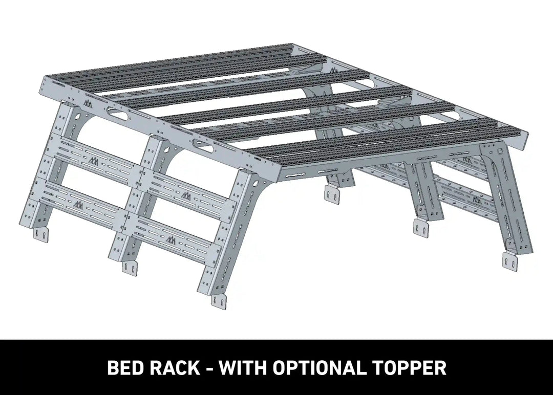 Toyota Tundra Bed Rack - Full Height by Backwoods Adventure Mods | KOVA Offroad
