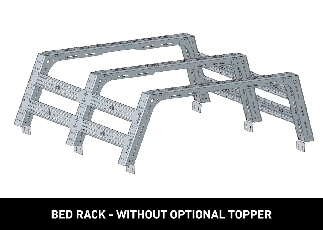 Toyota Tundra Bed Rack - Full Height by Backwoods Adventure Mods | KOVA Offroad