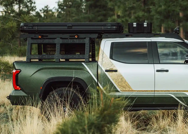 Toyota Tundra Bed Rack - Full Height by Backwoods Adventure Mods | KOVA Offroad