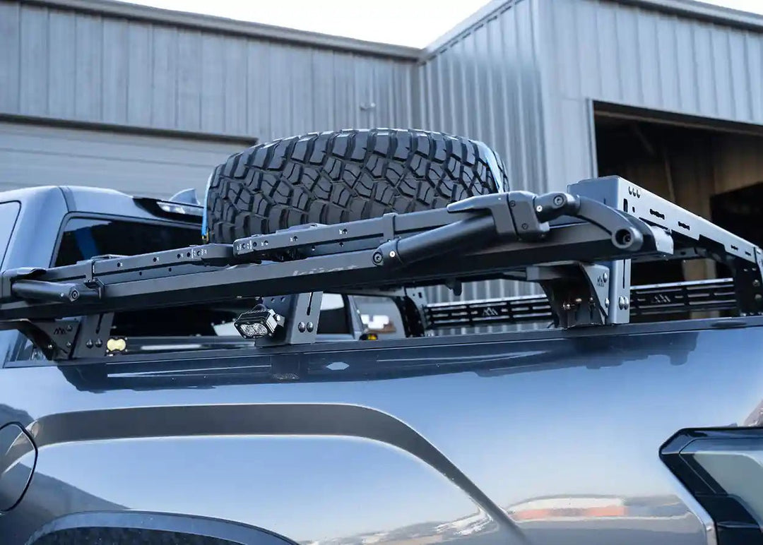 Toyota Tundra Bed Rack - Mid Height by Backwoods Adventure Mods | KOVA Offroad