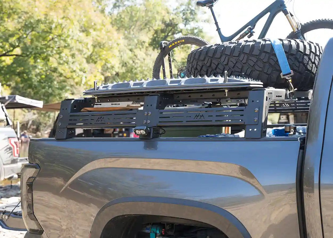 Toyota Tundra Bed Rack - Mid Height by Backwoods Adventure Mods | KOVA Offroad