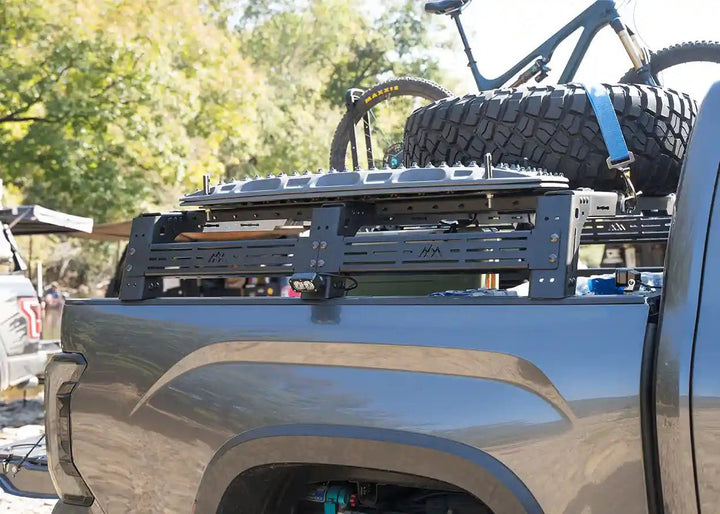 Toyota Tundra Bed Rack - Mid Height by Backwoods Adventure Mods | KOVA Offroad