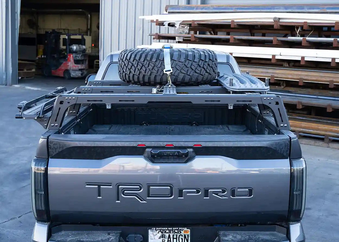 Toyota Tundra Bed Rack - Mid Height by Backwoods Adventure Mods | KOVA Offroad