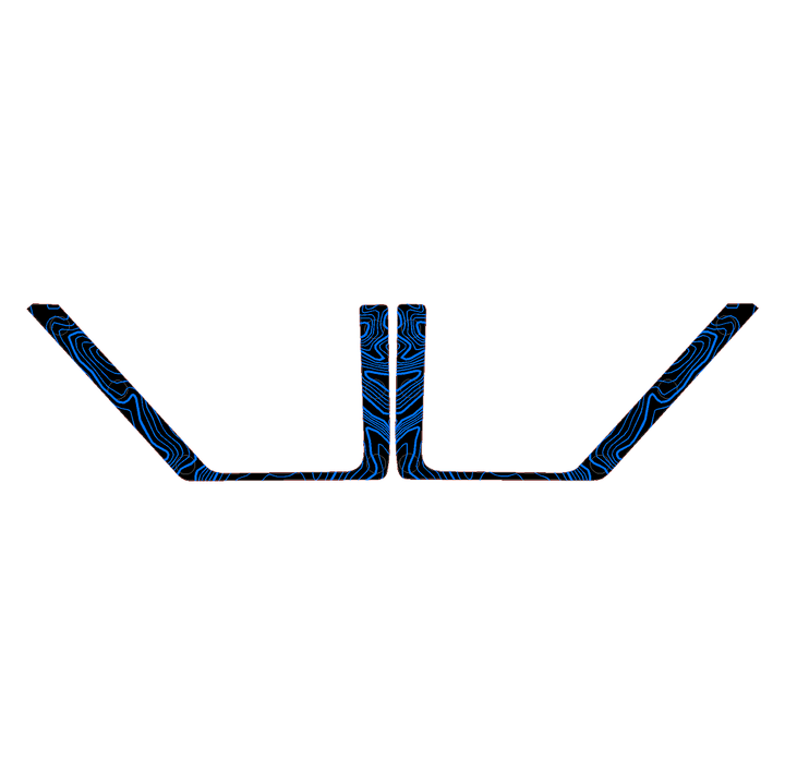 Topo Front Door Net Trim Overlay Kit (Printed Series) - 2021+ Bronco