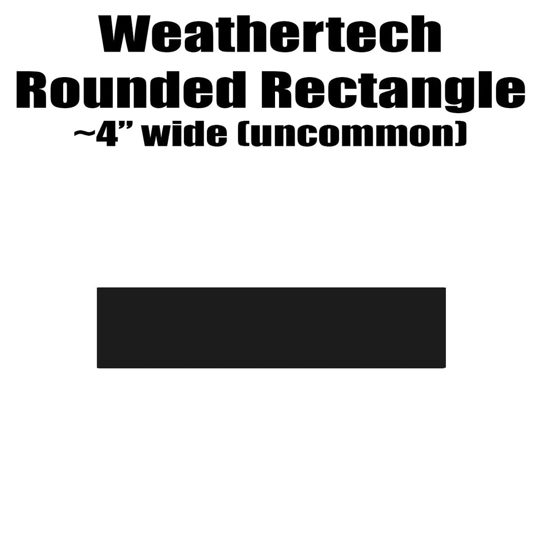 4Runner Weathertech or Husky Floor Mat Logo (Etched) - Universal