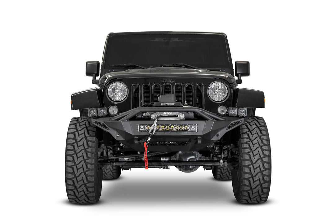 2007 - 2018 Jeep Wrangler JK Stealth Fighter Front Bumper